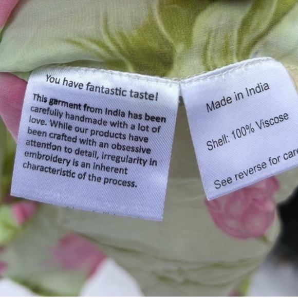 Rococo Sand Ren Button Up Top in Multi - Picture 5 of 7